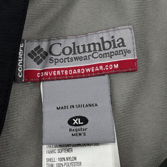 Columbia Convert Snow Pants Mens Size XL Black Base TXR Ski Snowboard Winter - Picture 4 of 16